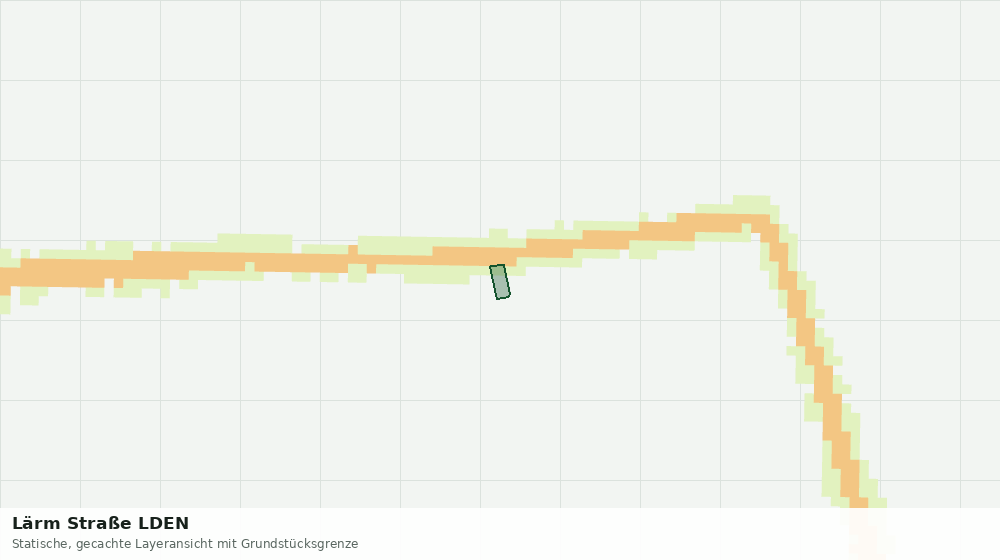 Statische Kartenansicht: Lärm Straße LDEN