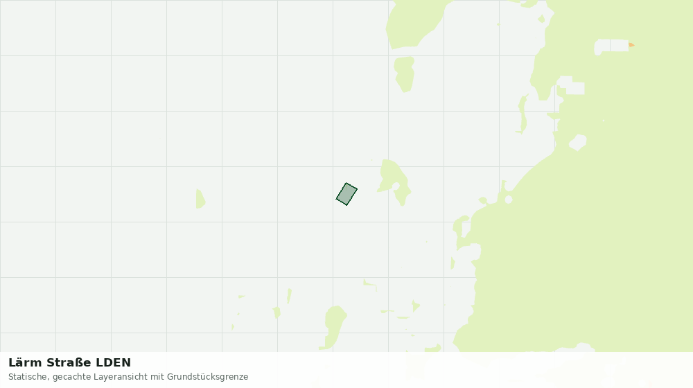 Statische Kartenansicht: Lärm Straße LDEN