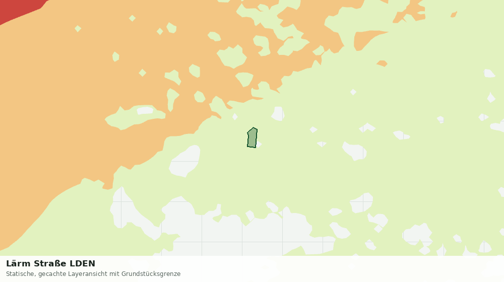 Statische Kartenansicht: Lärm Straße LDEN