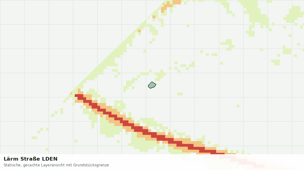 Statische Kartenansicht: Lärm Straße LDEN