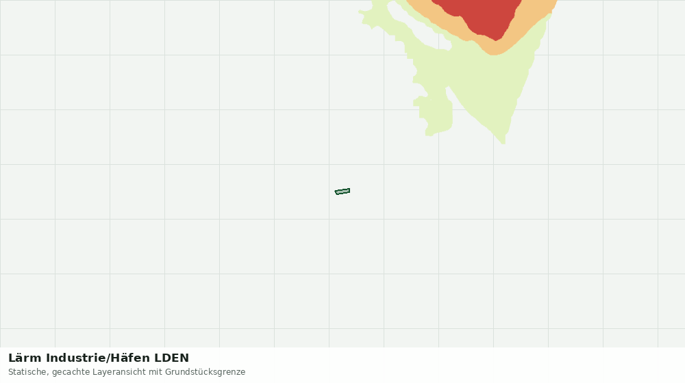 Statische Kartenansicht: Lärm Industrie/Häfen LDEN