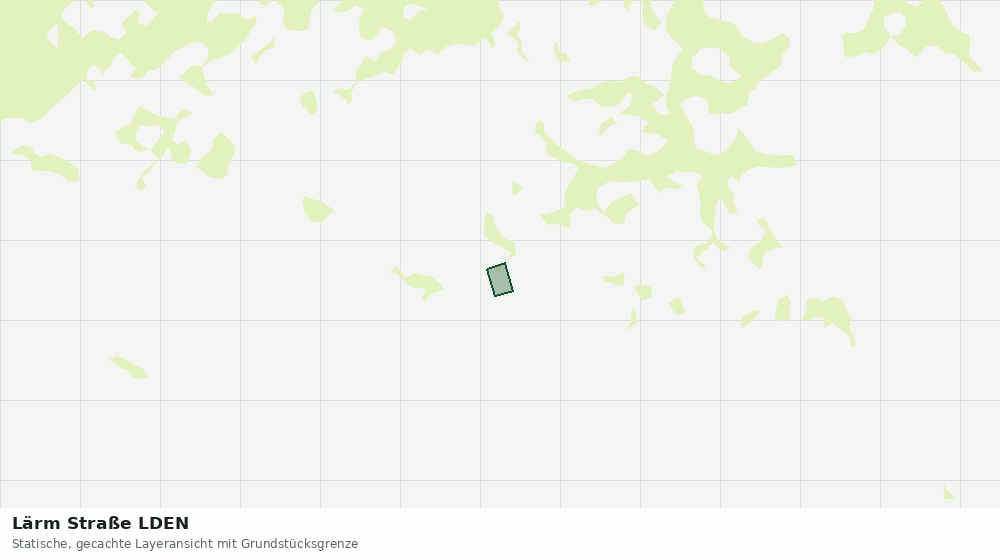 Statische Kartenansicht: Lärm Straße LDEN