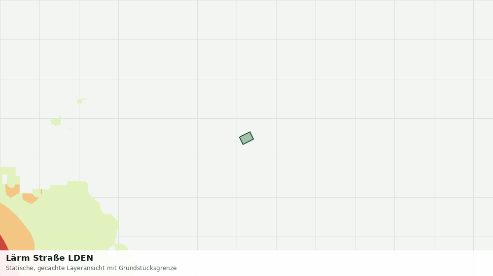 Statische Kartenansicht: Lärm Straße LDEN