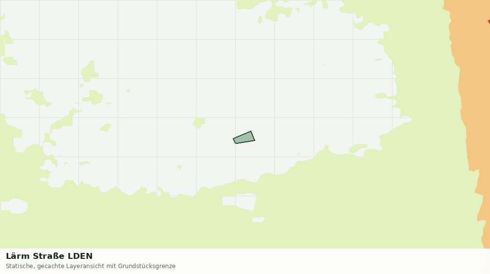 Statische Kartenansicht: Lärm Straße LDEN
