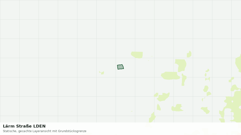 Statische Kartenansicht: Lärm Straße LDEN