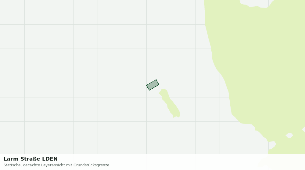 Statische Kartenansicht: Lärm Straße LDEN
