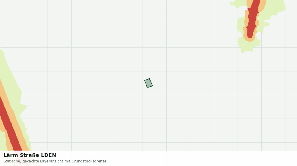 Statische Kartenansicht: Lärm Straße LDEN