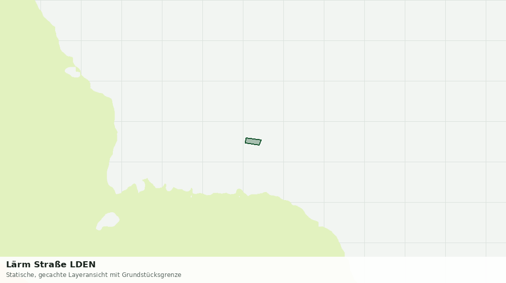 Statische Kartenansicht: Lärm Straße LDEN