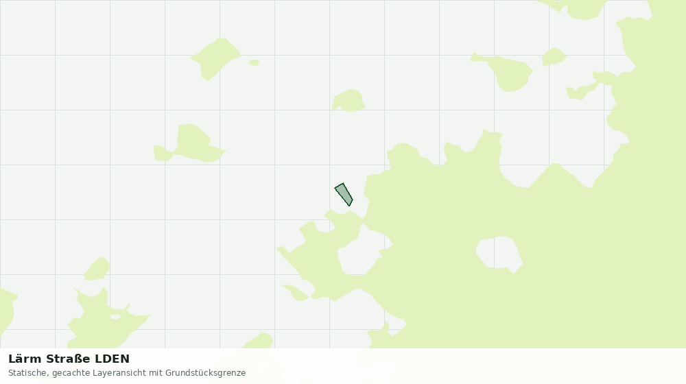 Statische Kartenansicht: Lärm Straße LDEN