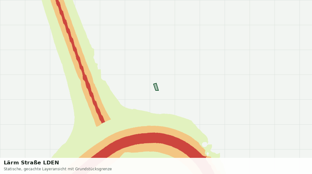 Statische Kartenansicht: Lärm Straße LDEN