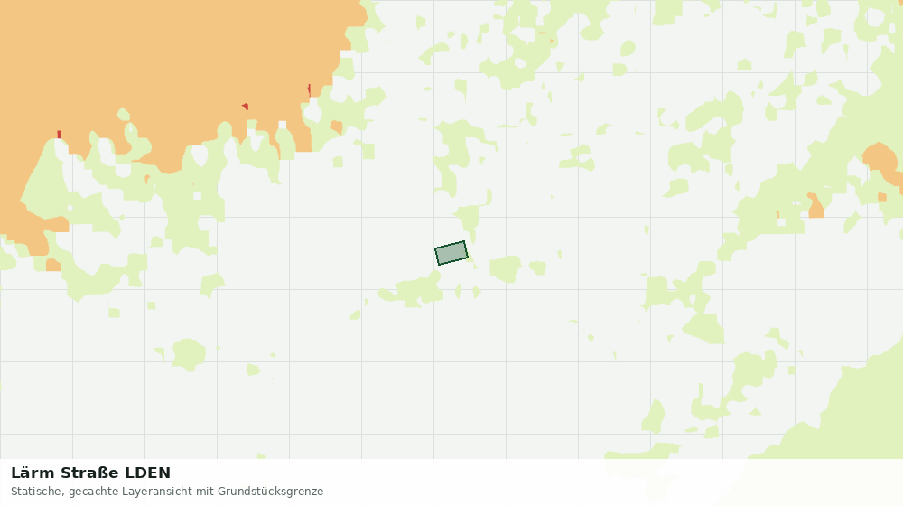 Statische Kartenansicht: Lärm Straße LDEN