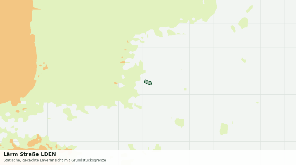 Statische Kartenansicht: Lärm Straße LDEN