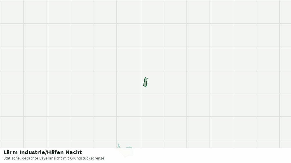 Statische Kartenansicht: Lärm Industrie/Häfen Nacht