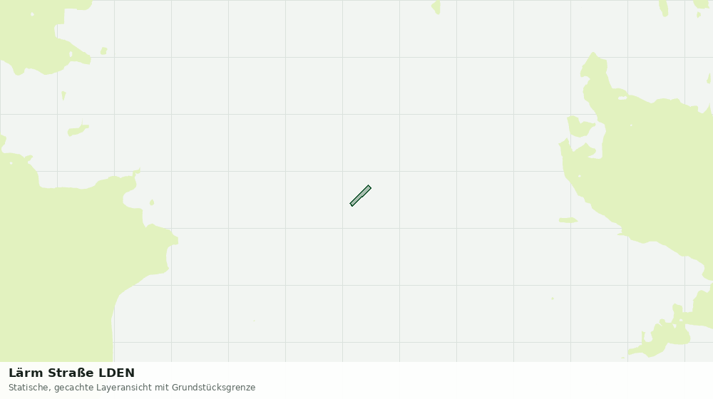 Statische Kartenansicht: Lärm Straße LDEN