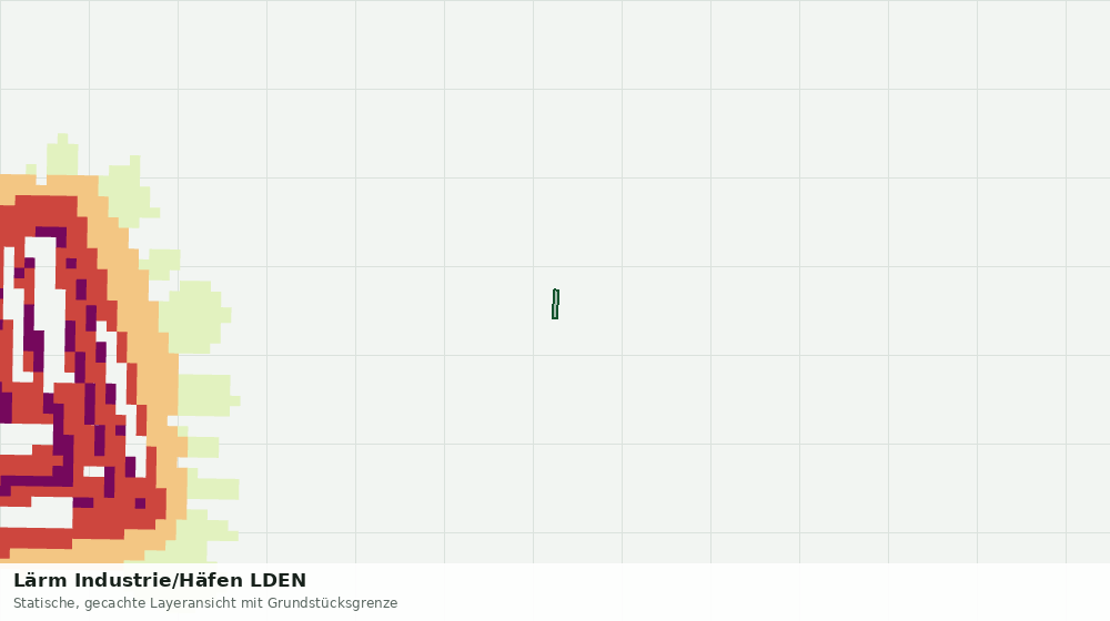 Statische Kartenansicht: Lärm Industrie/Häfen LDEN