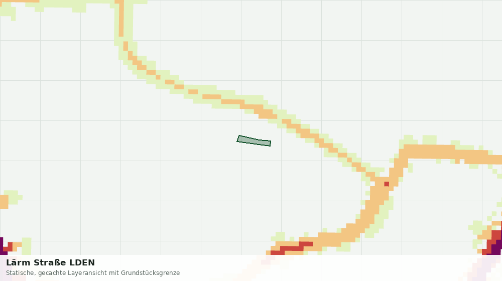Statische Kartenansicht: Lärm Straße LDEN