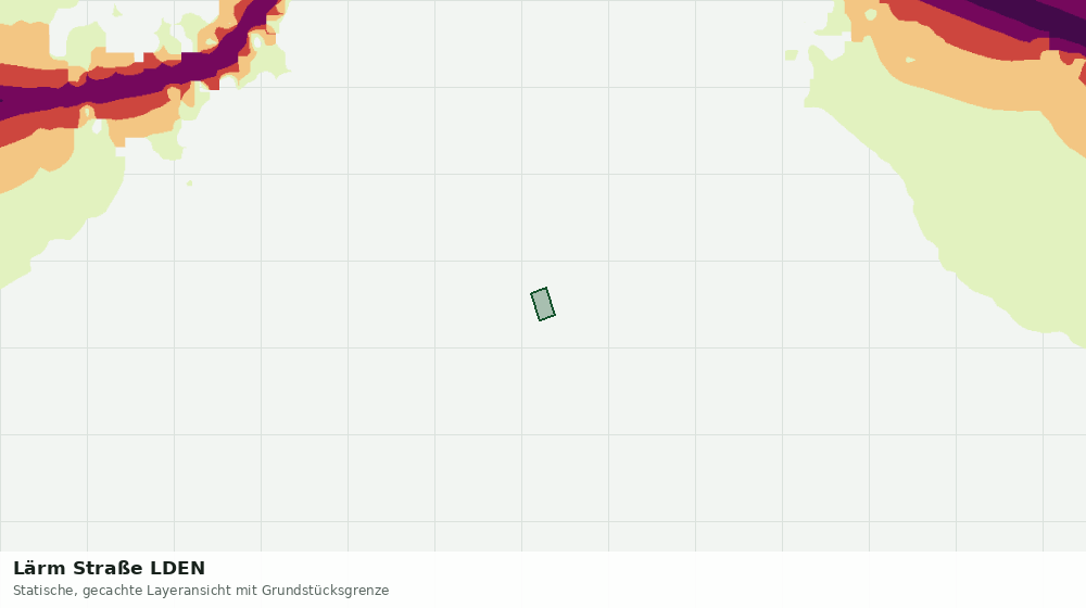 Statische Kartenansicht: Lärm Straße LDEN