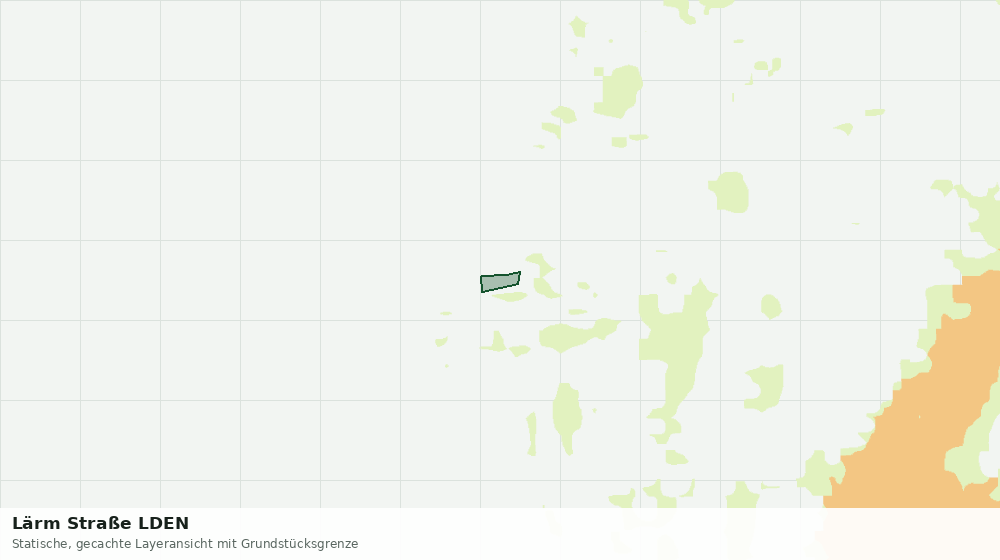 Statische Kartenansicht: Lärm Straße LDEN