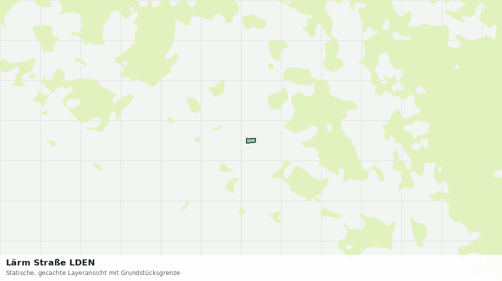Statische Kartenansicht: Lärm Straße LDEN