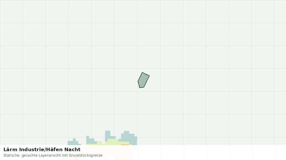 Statische Kartenansicht: Lärm Industrie/Häfen Nacht