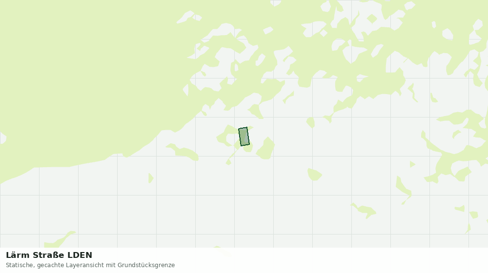 Statische Kartenansicht: Lärm Straße LDEN