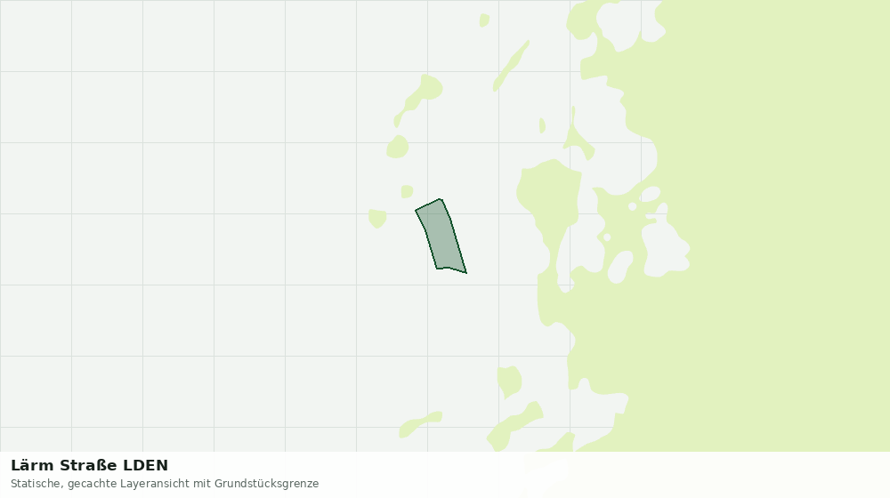 Statische Kartenansicht: Lärm Straße LDEN