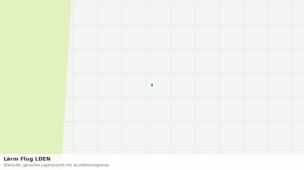 Statische Kartenansicht: Lärm Flug LDEN