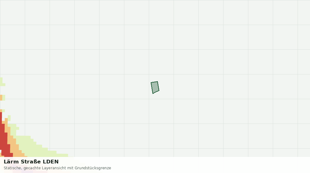 Statische Kartenansicht: Lärm Straße LDEN