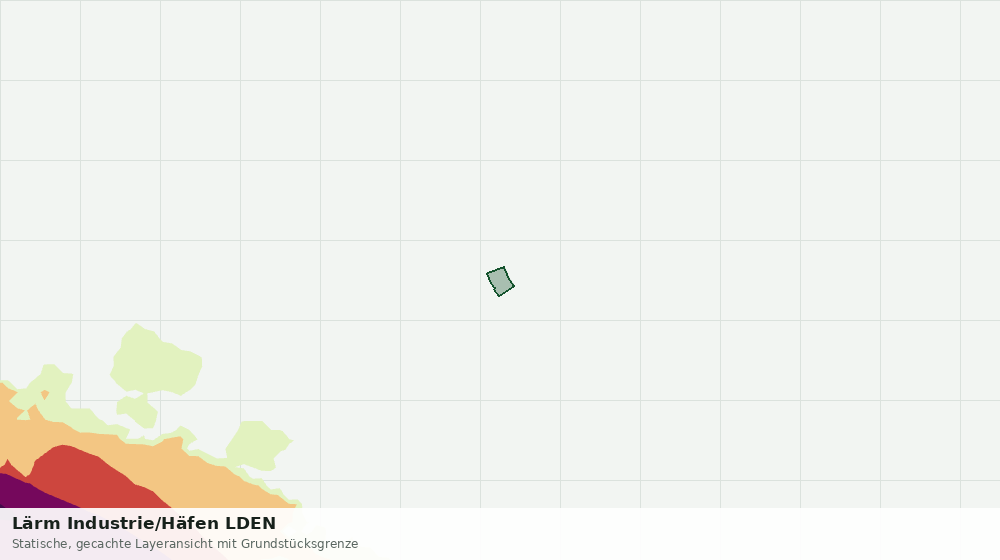 Statische Kartenansicht: Lärm Industrie/Häfen LDEN