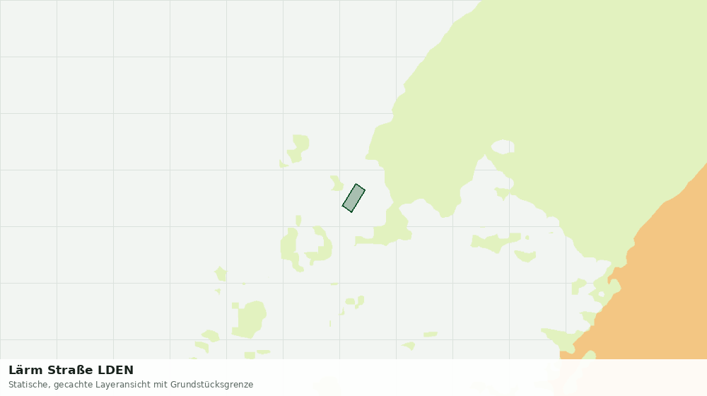 Statische Kartenansicht: Lärm Straße LDEN