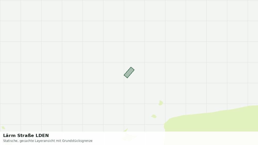 Statische Kartenansicht: Lärm Straße LDEN