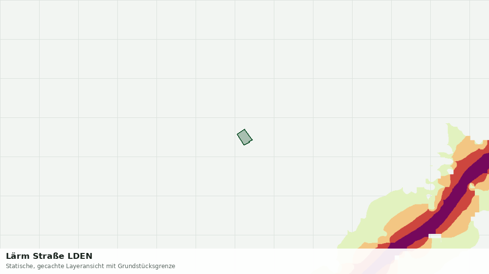 Statische Kartenansicht: Lärm Straße LDEN