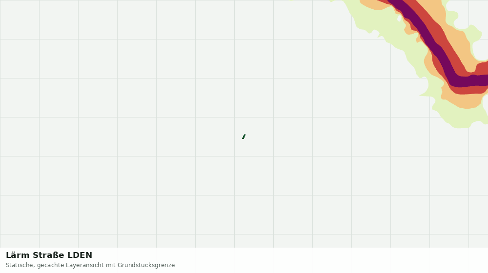 Statische Kartenansicht: Lärm Straße LDEN
