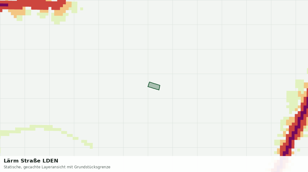 Statische Kartenansicht: Lärm Straße LDEN