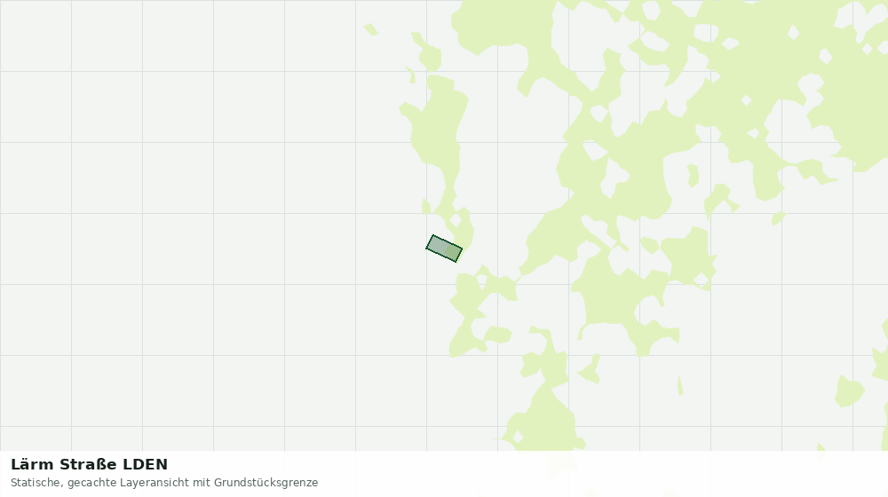 Statische Kartenansicht: Lärm Straße LDEN