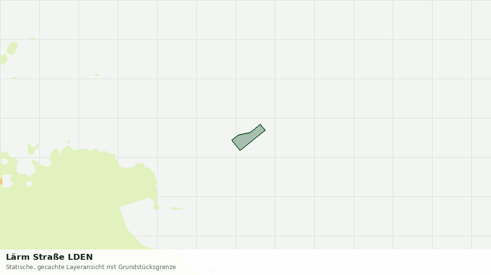 Statische Kartenansicht: Lärm Straße LDEN
