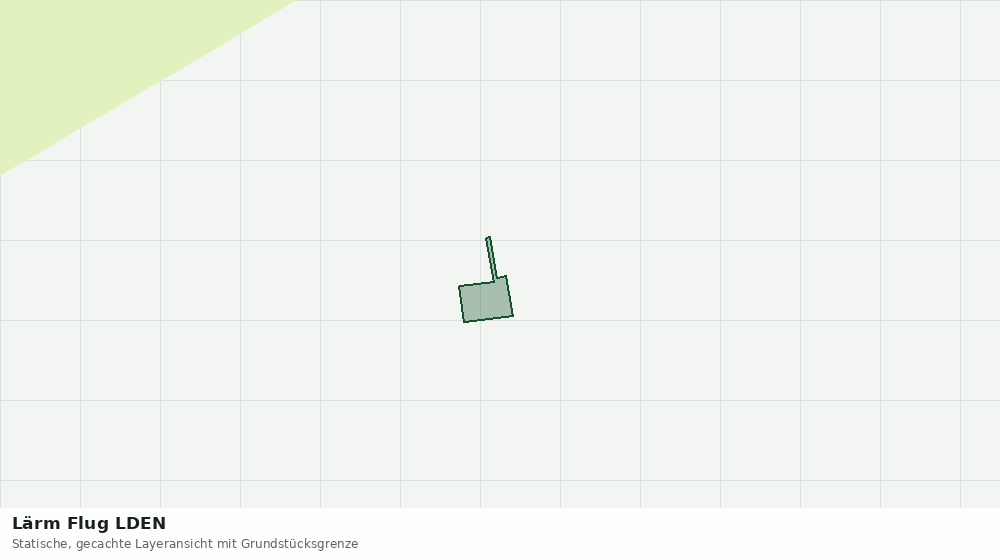 Statische Kartenansicht: Lärm Flug LDEN