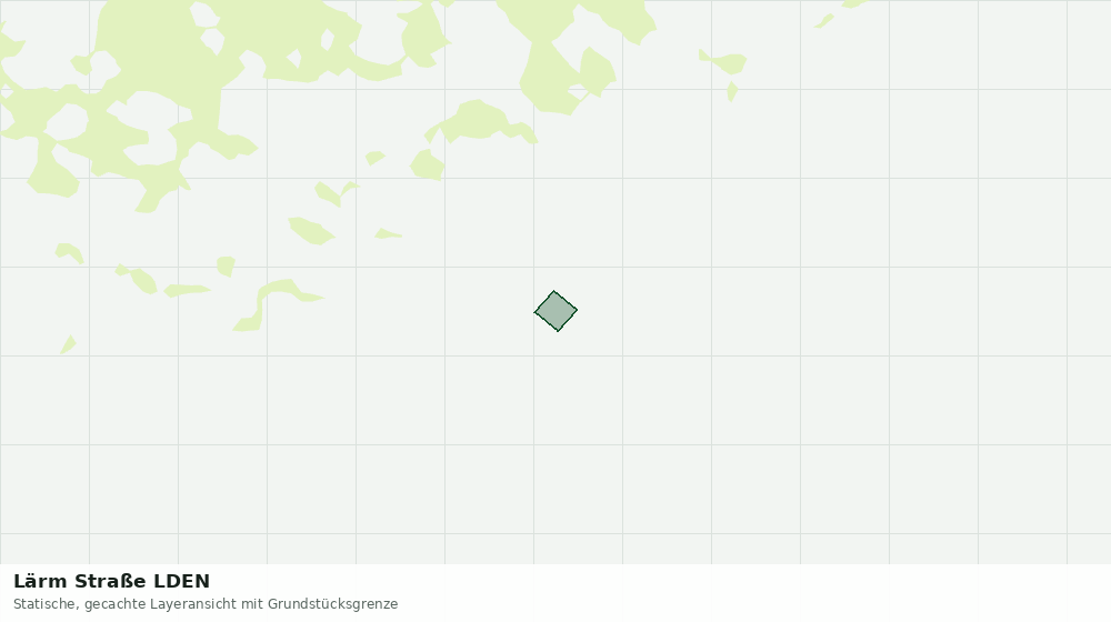 Statische Kartenansicht: Lärm Straße LDEN