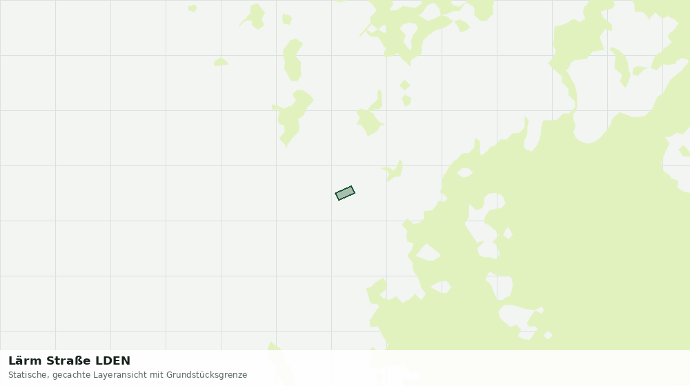 Statische Kartenansicht: Lärm Straße LDEN