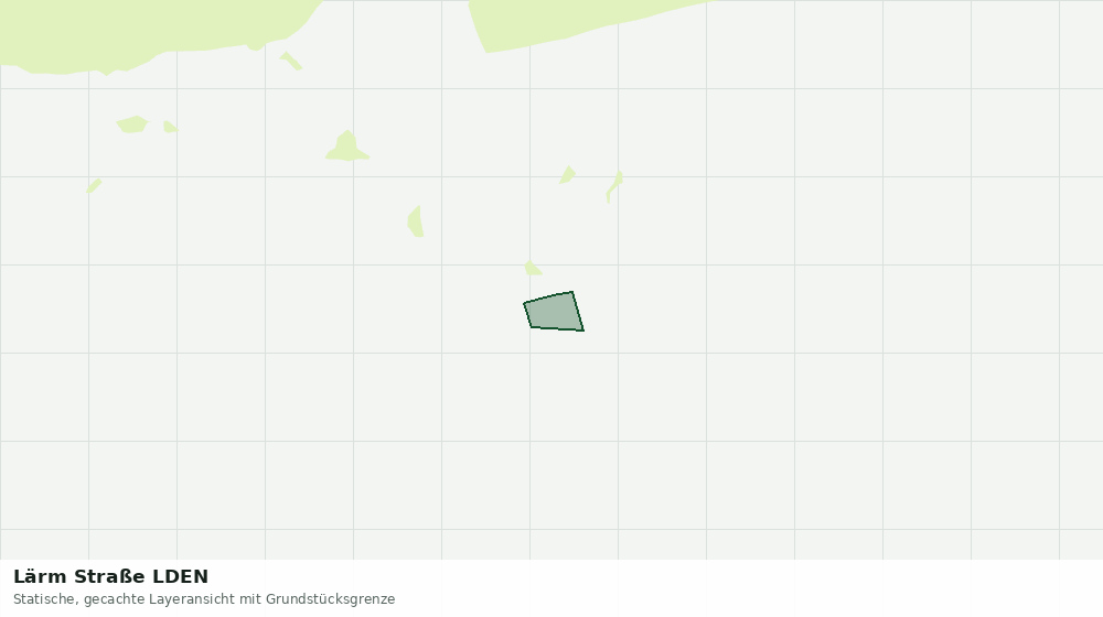 Statische Kartenansicht: Lärm Straße LDEN