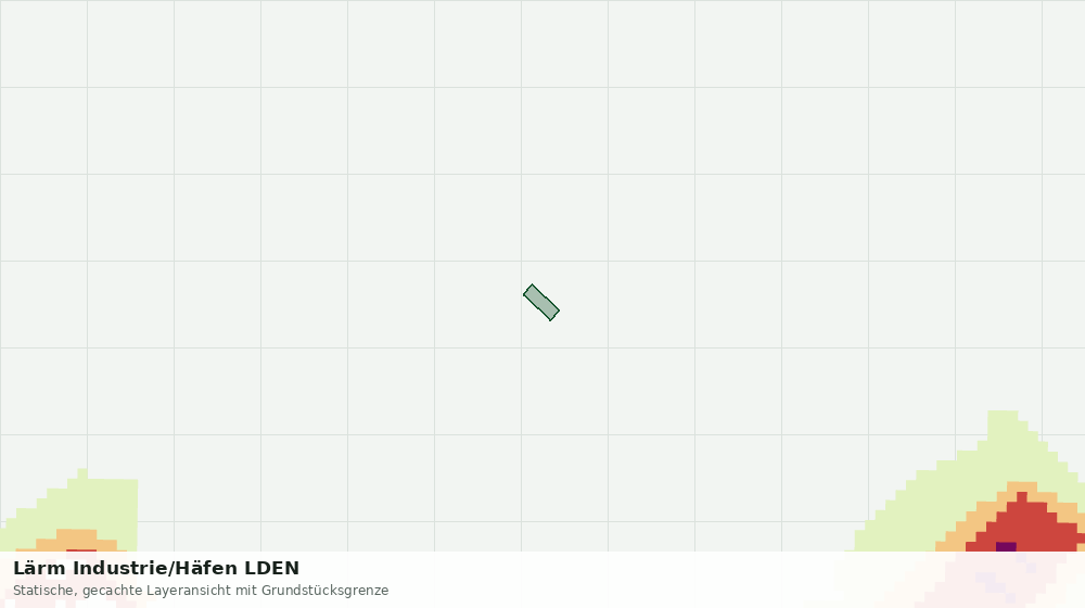Statische Kartenansicht: Lärm Industrie/Häfen LDEN