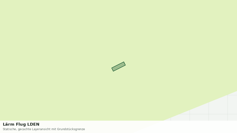 Statische Kartenansicht: Lärm Flug LDEN