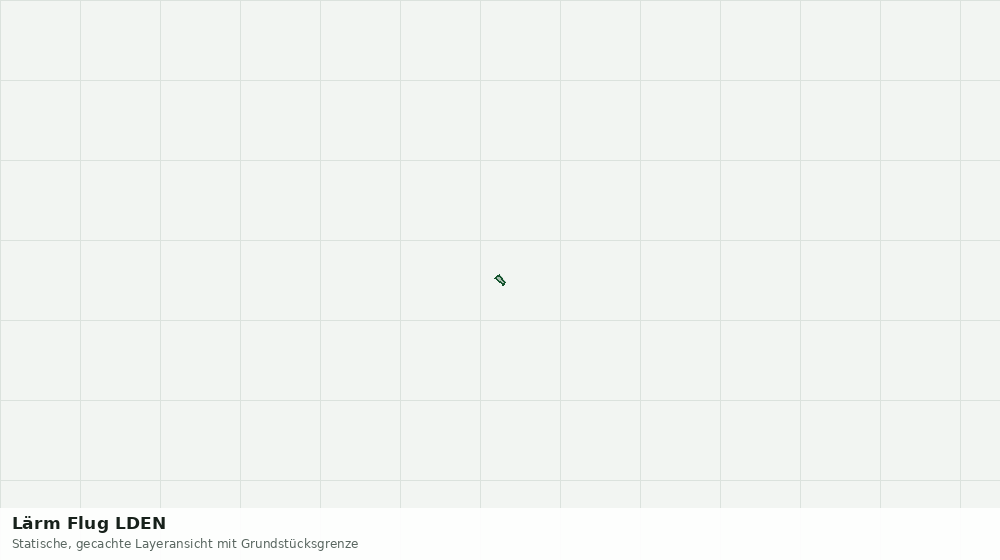 Statische Kartenansicht: Lärm Flug LDEN