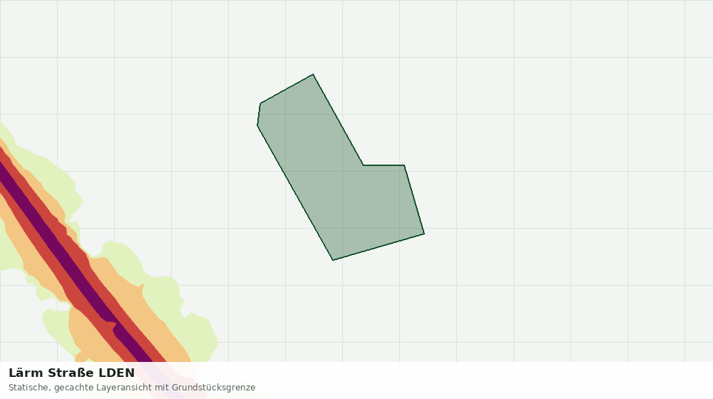 Statische Kartenansicht: Lärm Straße LDEN