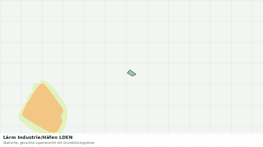 Statische Kartenansicht: Lärm Industrie/Häfen LDEN