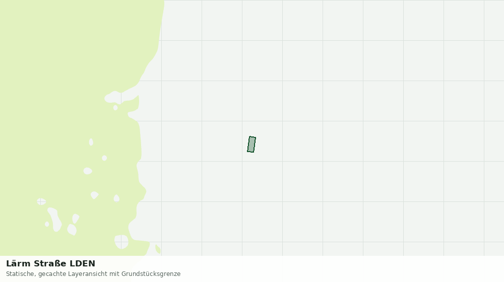 Statische Kartenansicht: Lärm Straße LDEN