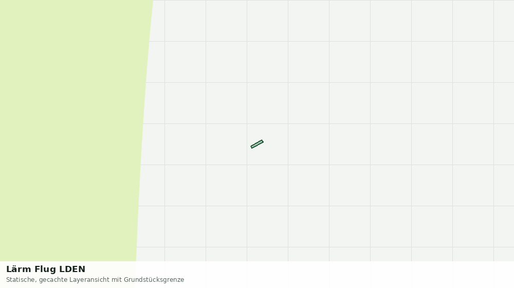 Statische Kartenansicht: Lärm Flug LDEN