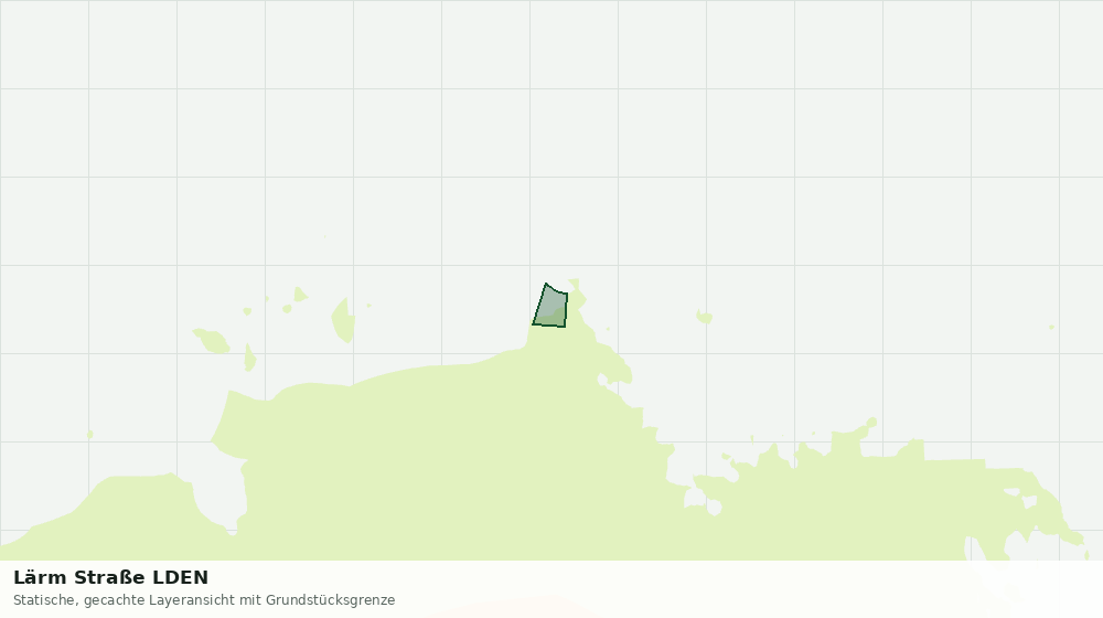 Statische Kartenansicht: Lärm Straße LDEN
