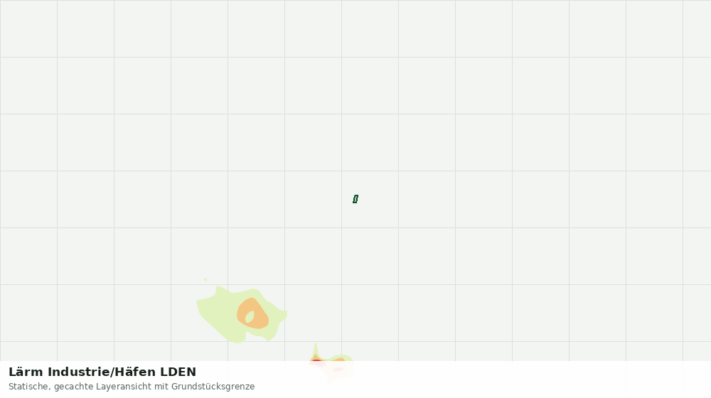 Statische Kartenansicht: Lärm Industrie/Häfen LDEN