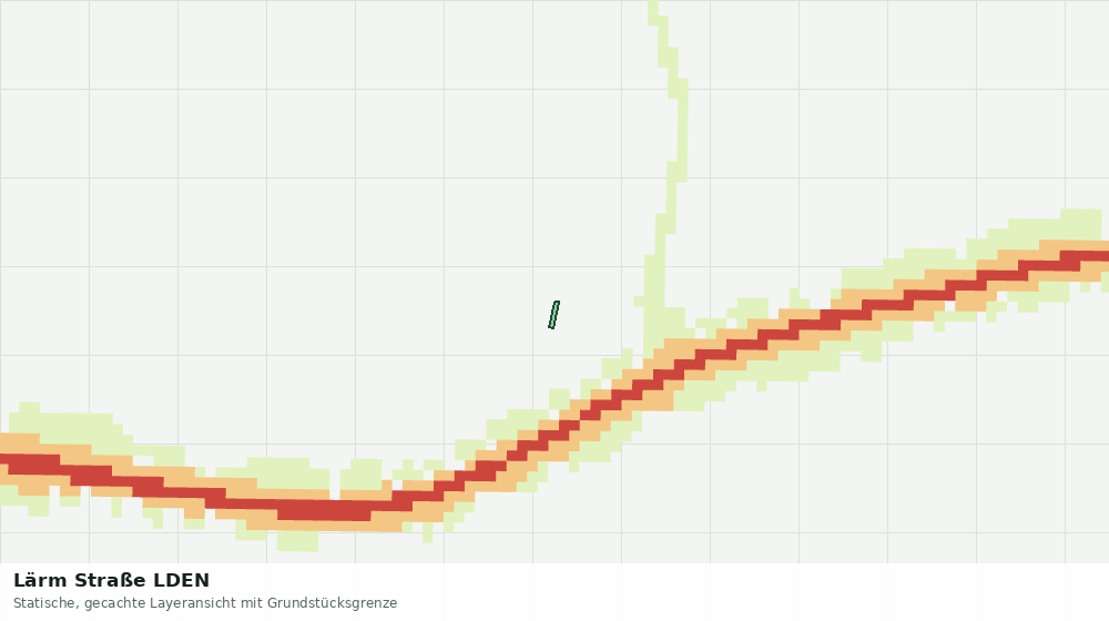 Statische Kartenansicht: Lärm Straße LDEN